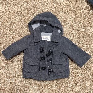 Old Navy Kids Charcoal Pea Coat